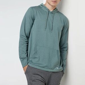 Vuori Sunday Element Hoodie Pullover Kashmir Green Heather Large V264 Athletic